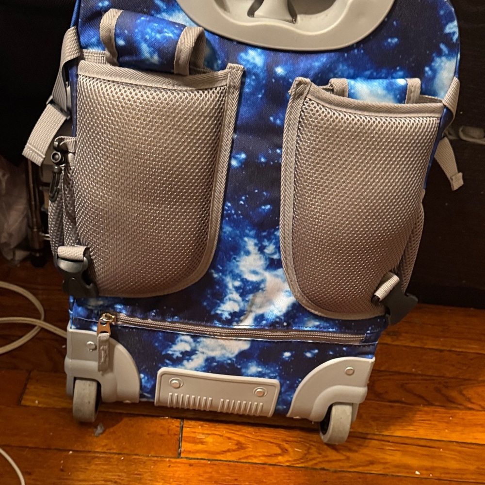 Blue Starry Night Backpack - Picture 2 of 5